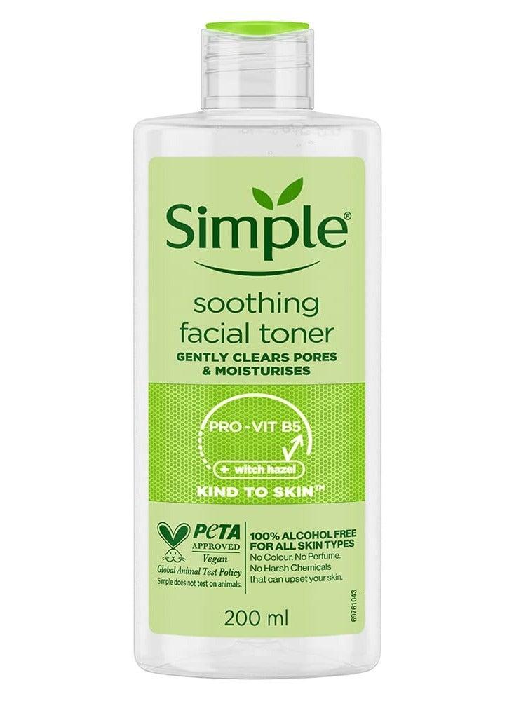 تونر سیمپل مدل kind to skin حجم 200 میلی لیتر 1 تونر سیمپل مدل kind to skin حجم 200 میلی لیتر